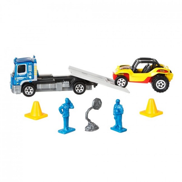Hot Wheels Mașina cu remorca Matchbox (as).