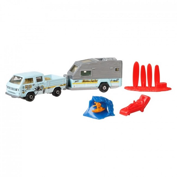 Hot Wheels Mașina cu remorca Matchbox (as).