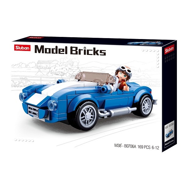 CONSTRUCTOR MODEL BRICKS – COBRA GT 40