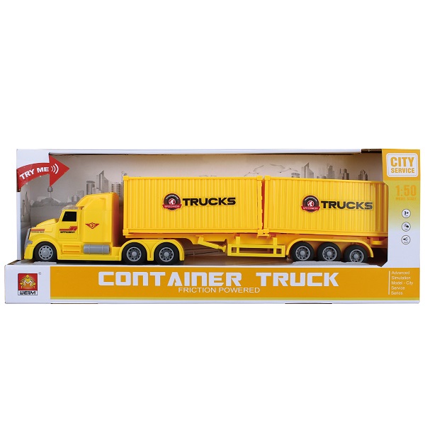 1:50 Camion TIR cu fricțiune (lumini /sunete)