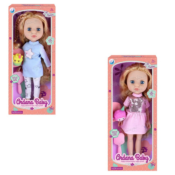 Păpușa cu animalul său de companie, 32 cm, 4 modele