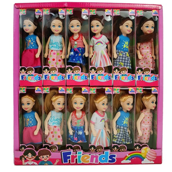 Păpușa “Micuța fetiță”, 13 cm, 24 modele