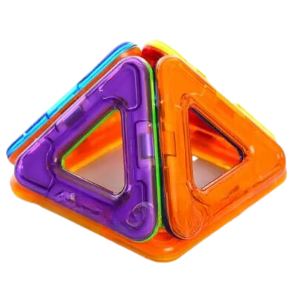 Set magnetic de construcție, 5 piese