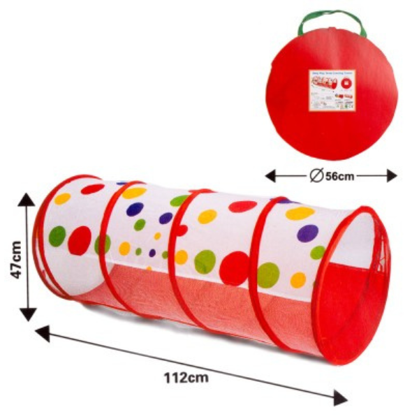 Tunel pentru joacă, 112 cm