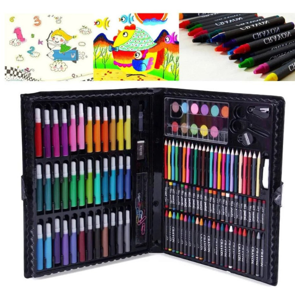 Set pentru desen și creație, 150 elemente