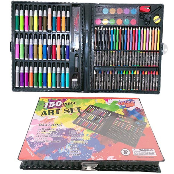Set pentru desen și creație, 150 elemente