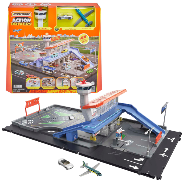 Cumpara  Jucarii pentru băieți - Hot Wheels Set “Aventura în aeroport” Matchbo..