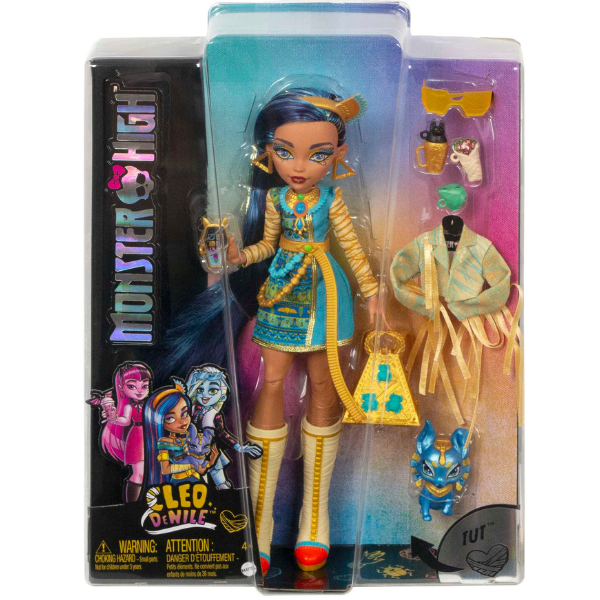 Set de joc Monster High “Cleo de Nile și Tut, cu accesorii