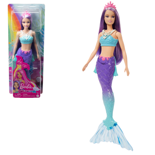 Кукла Barbie Dreamtopia “Русалка с пурпурными волосами”
