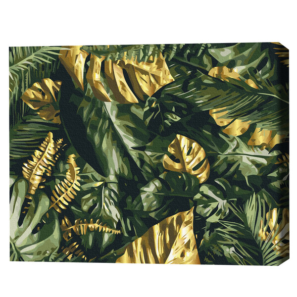 Cumpara  Creativitate/Logică - Pictură pe numere 40*50 cm (în cutie) – Frunz..