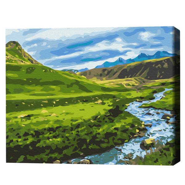 Cumpara  Creativitate/Logică - Pictură pe numere 40*50 сm (în cutie) – Luncă..