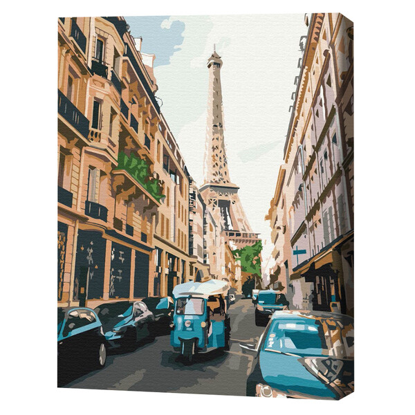 Cumpara  Creativitate/Logică - Pictură pe numere 40*50 сm (în cutie) – Paris..