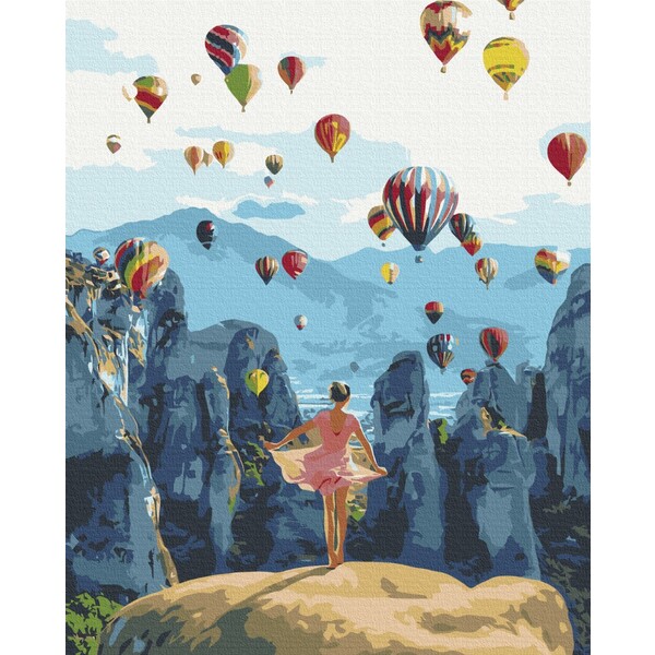 Pictură pe numere 40*50 сm (în cutie) – Vise aeriene
