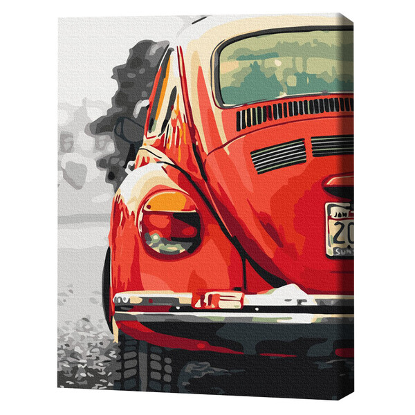 Cumpara  Creativitate/Logică - Pictură pe numere 40*50 сm (în cutie) – Retro..