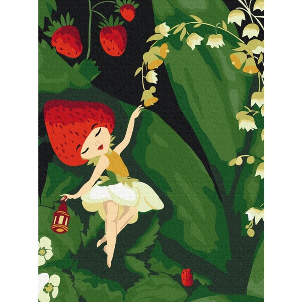 Pictură pe numere 30*40 сm (fără cutie) – Zâna Sunberry