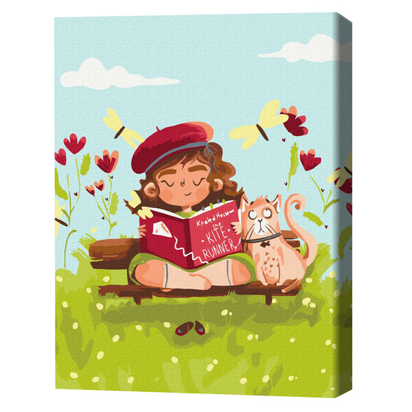 Cumpara  Picturi prin numere - Pictură pe numere 30*40 сm (fără cutie) – Zân..