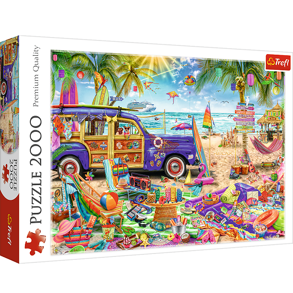 Puzzle 2000 Panorama — Odihnă în tr..