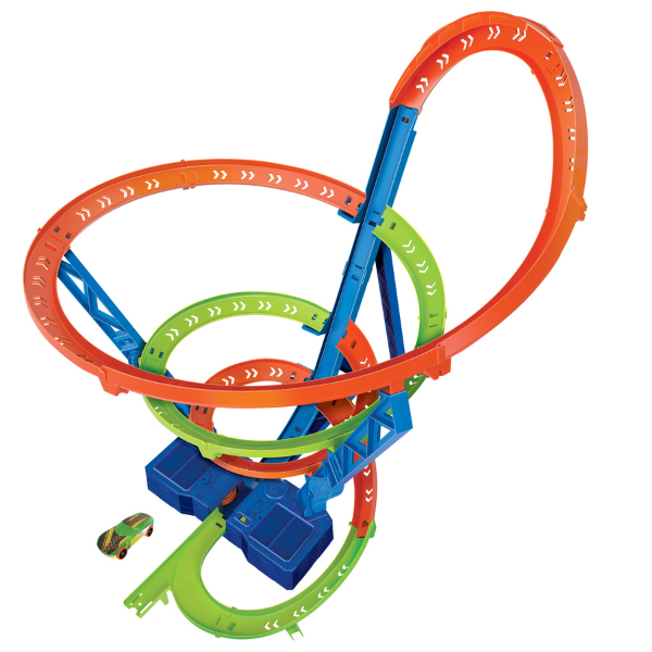 Hot Wheels pistă “Accidentul în spirala de viteză”
