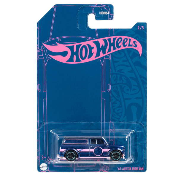 Hot Wheels 1:64 „Chrome” Colecție aniversară, în asortiment