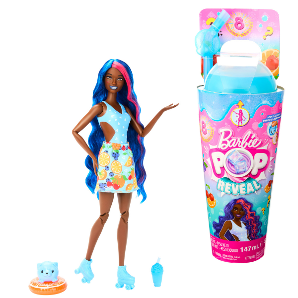 Păpușa Barbie Pop Reveal  „Punch cu fructe”, Fruit Series
