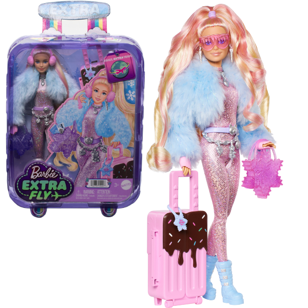 Набор Barbie Экстра” Зимняя красавица едет в отпуск”