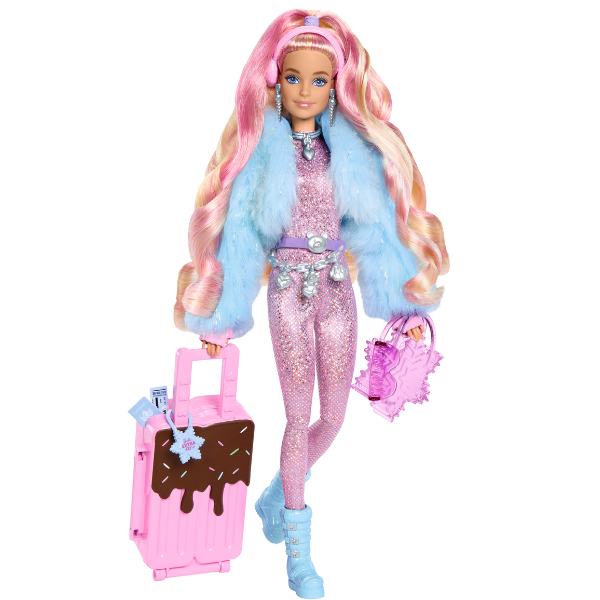 Набор Barbie Экстра” Зимняя красавица едет в отпуск”