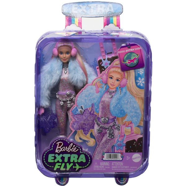 Набор Barbie Экстра” Зимняя красавица едет в отпуск”