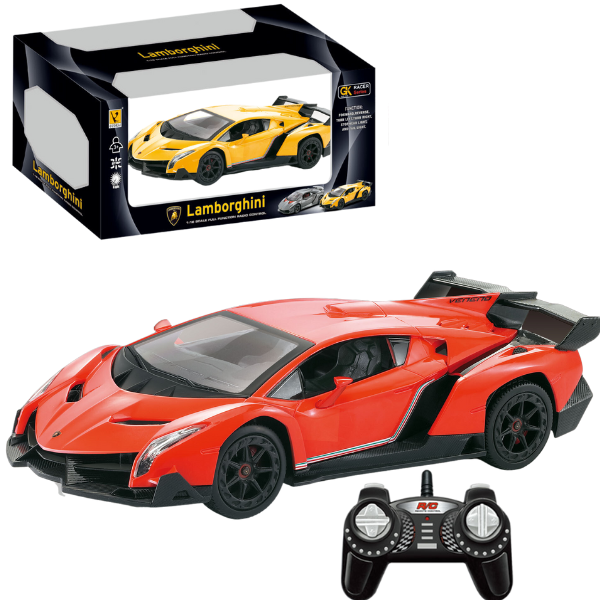 Lamborghini 1:18 cu telecomandă și ..