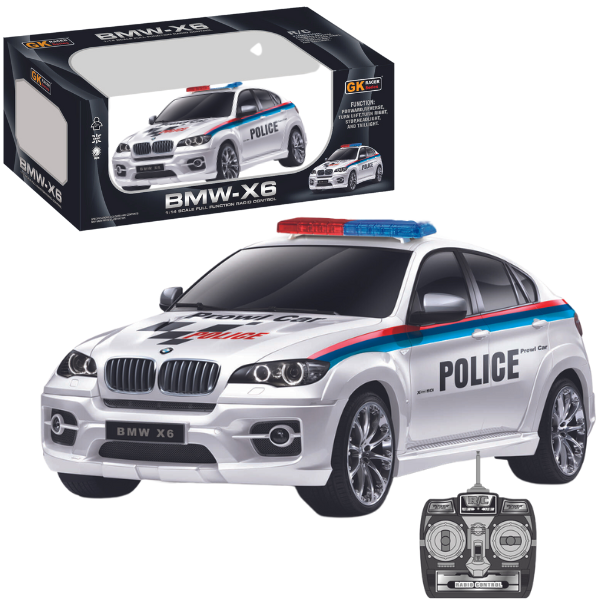 BMW X6, 1:14 mașină de poliție cu t..