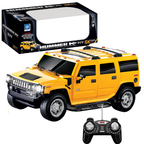 Hummer H2 1:16 cu telecomandă  și baterie de 6V