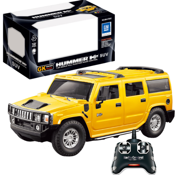 Hummer H2 1:24 cu telecomandă, 3 culori