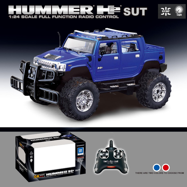 Hummer H2 1:24 cu telecomandă