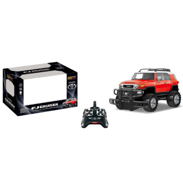 Toyota FJ Cruiser 1:24 на пульте управления