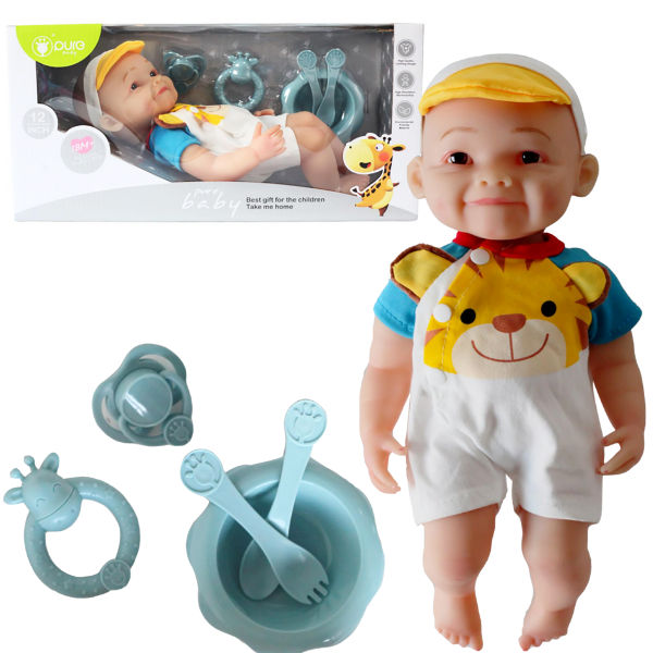 Bebe în costum cu tigru, 30 cm