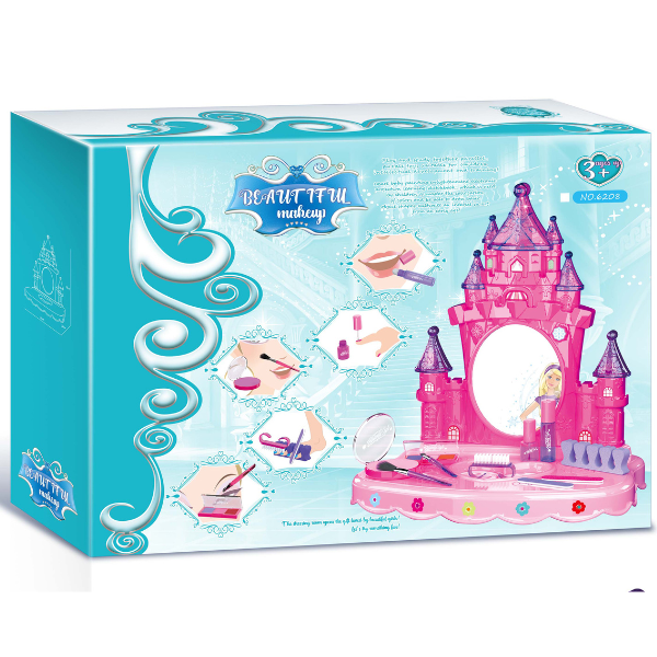 Set de joc “Castel roz cu oglindă”