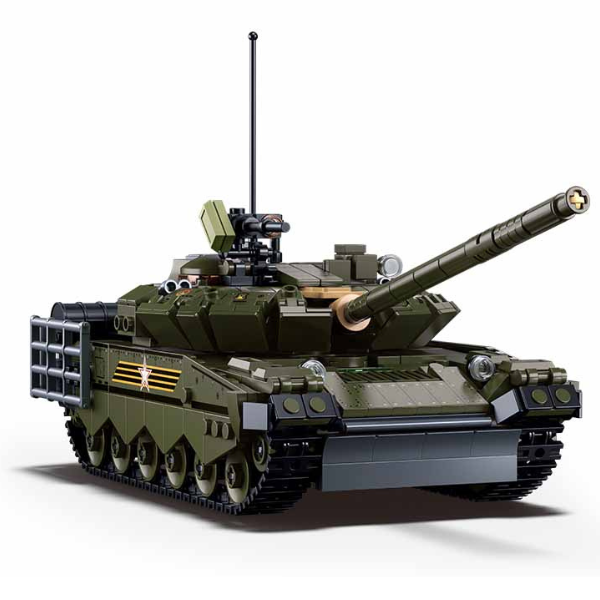 Конструктор “Основной боевой танк T-80BVMs”, масштаб 1:35, 768 элем.