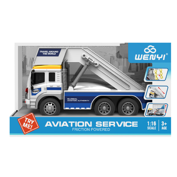 1:16 Vehicul de serviciu aeroportuar (lumini /sunete)
