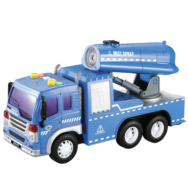 1:16 Camion pulverizator cu inerție (lumini /sunete)
