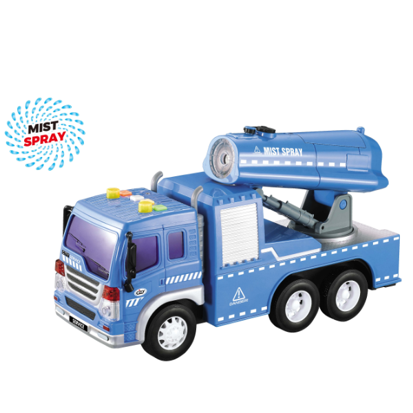 1:16 Camion pulverizator cu inerție (lumini /sunete)