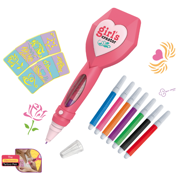 Set de joc „Pix și accesorii pentru tatuaj”