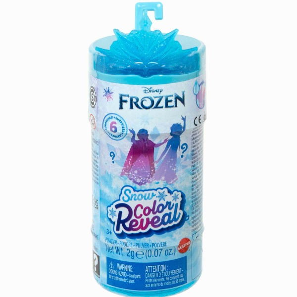 Snow Color Reveal Набор-сюрприз Disney Frozen, 4 модели