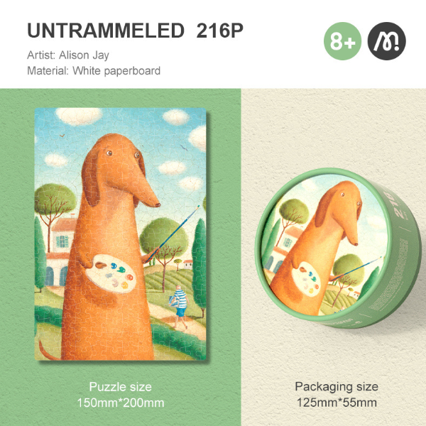 Puzzle „Fără limite”, serie de buzunar, 216 elem.