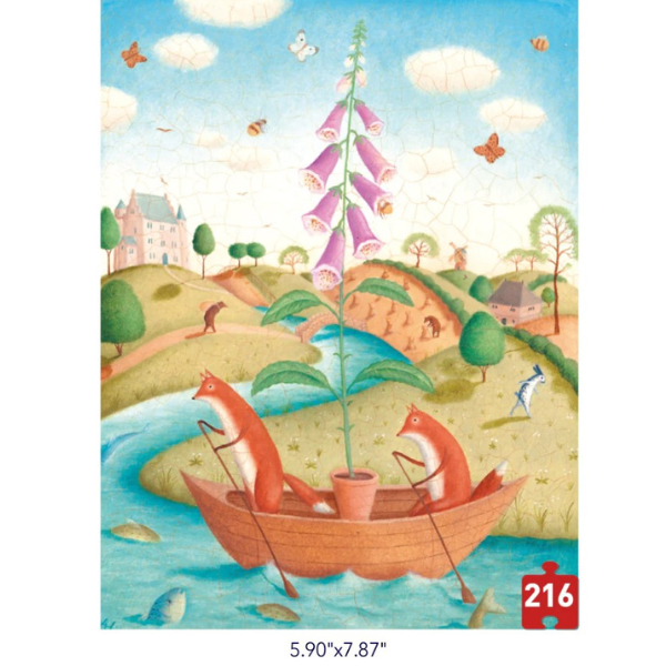 Puzzle „Convallaria”, serie de buzunar, 216 elem.