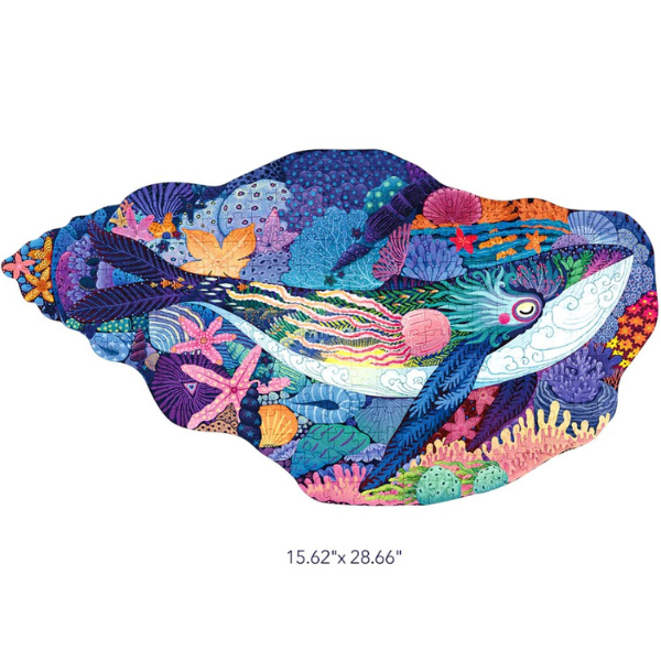 Puzzle cu formă neobișnuită „Marea într-o scoică”, 280 de piese.