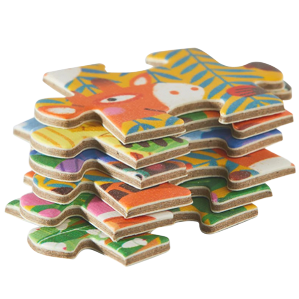 Puzzle cu formă neobișnuită „Lumea dinozaurilor”, 280 elem.