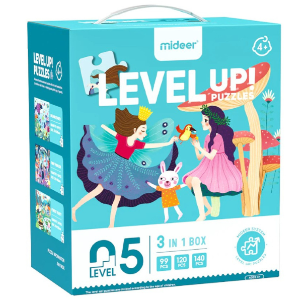 Seria de puzzle-uri „Lumea magică”, 3 în 1, nivelul 5