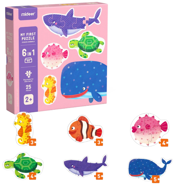 Primul puzzle „Oceanul magic”
