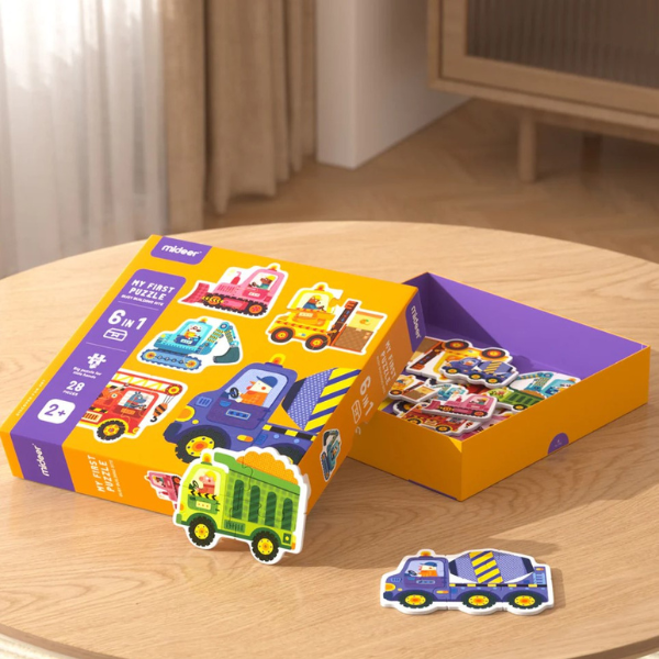 Primul puzzle „Șantier de construcție”