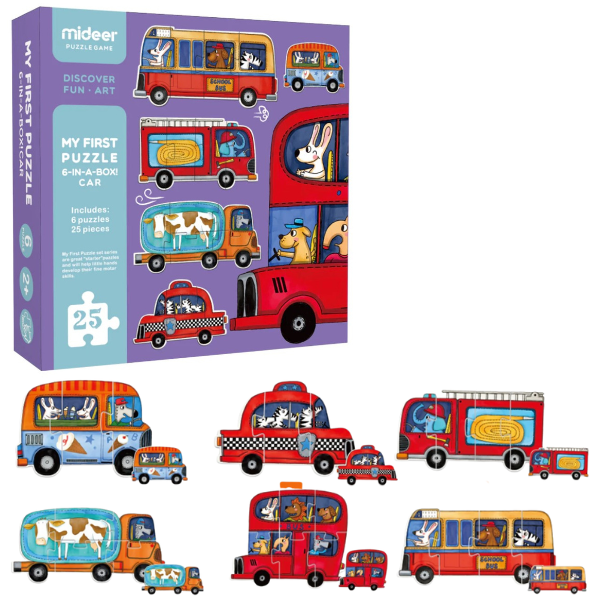 Primul puzzle „Transport”