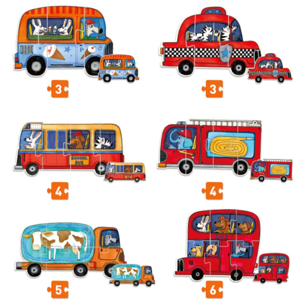 Primul puzzle „Transport”